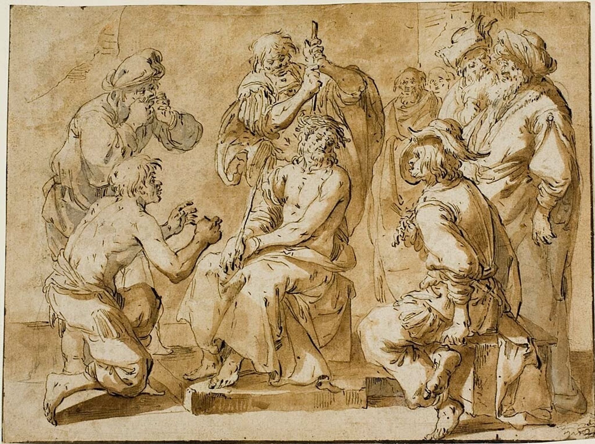 The Mocking of Christ by Andries Both