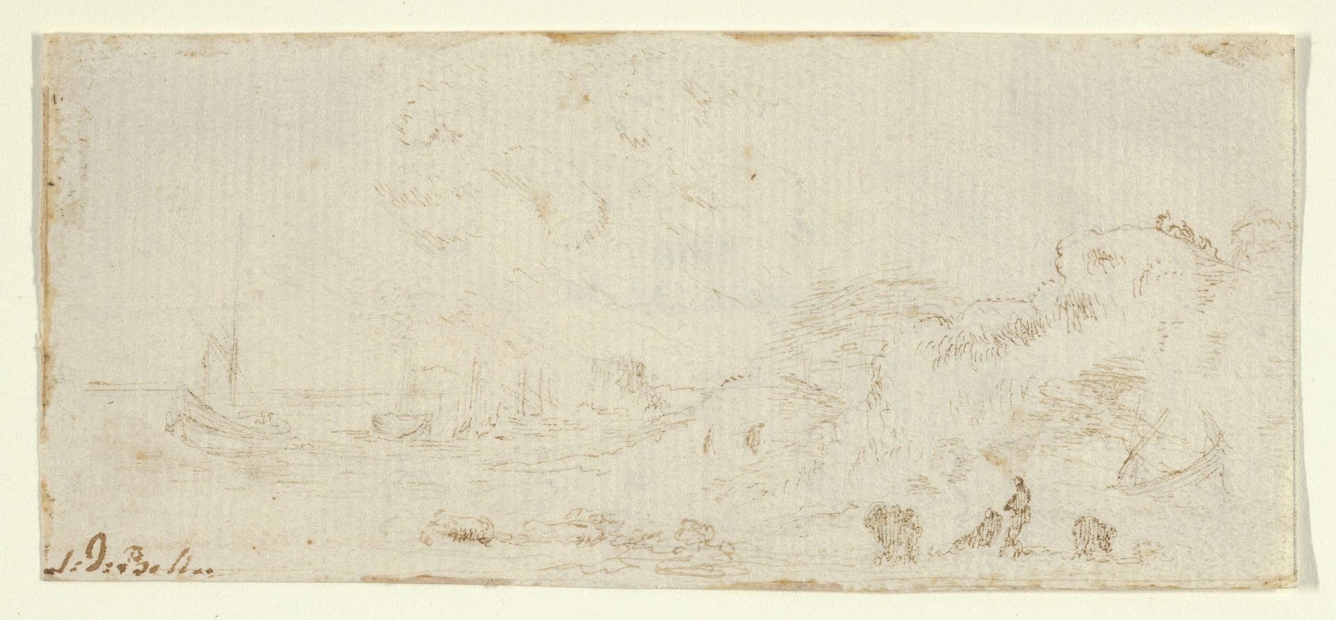 Landscape by Stefano della Bella