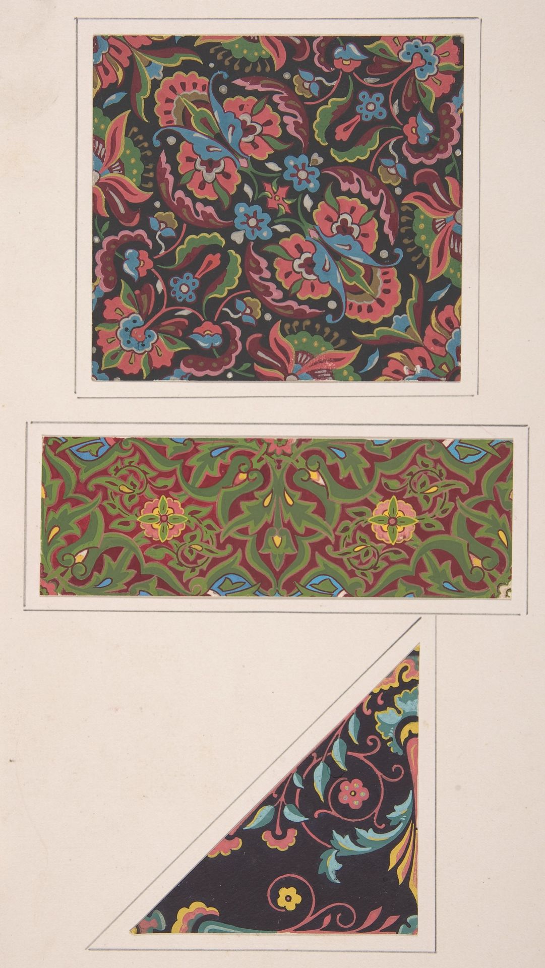 Design drawing by Christopher Dresser
