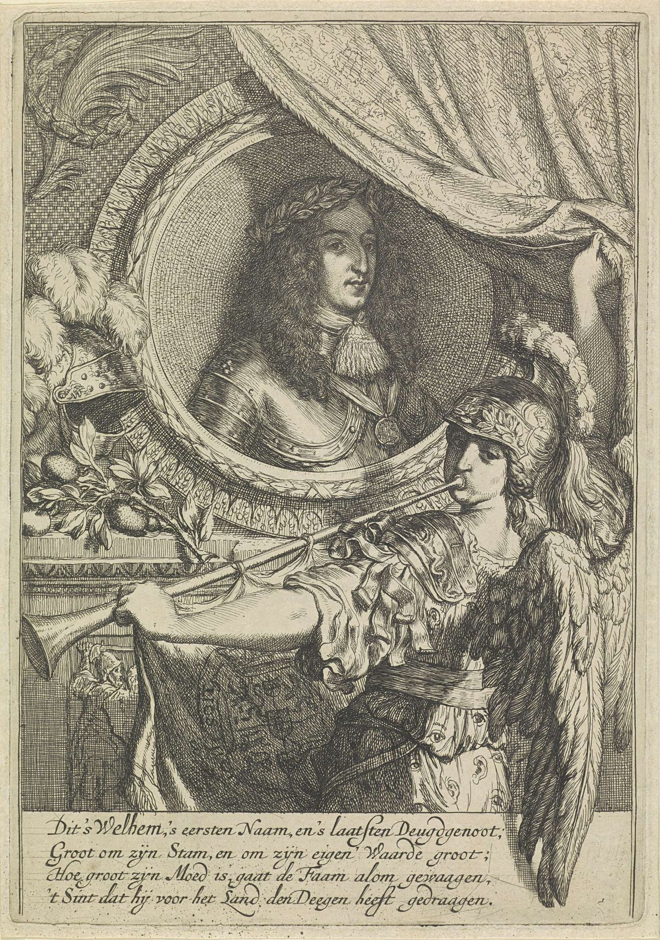 Portret van Willem III, prins van Oranje by Anonymous