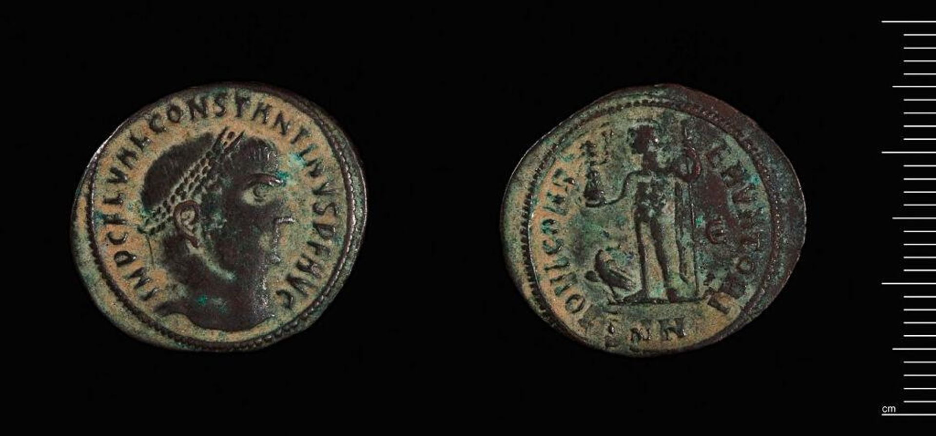 Follis of Constantine I, Nicomedia by Constantine I