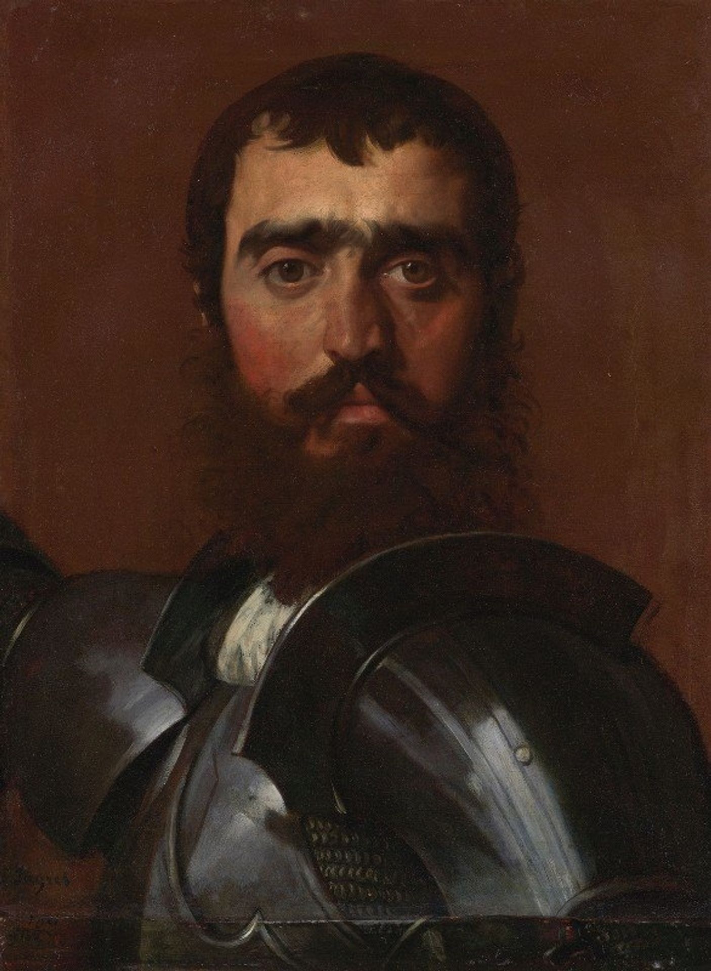 The Condottiere by Jean Auguste Dominique Ingres