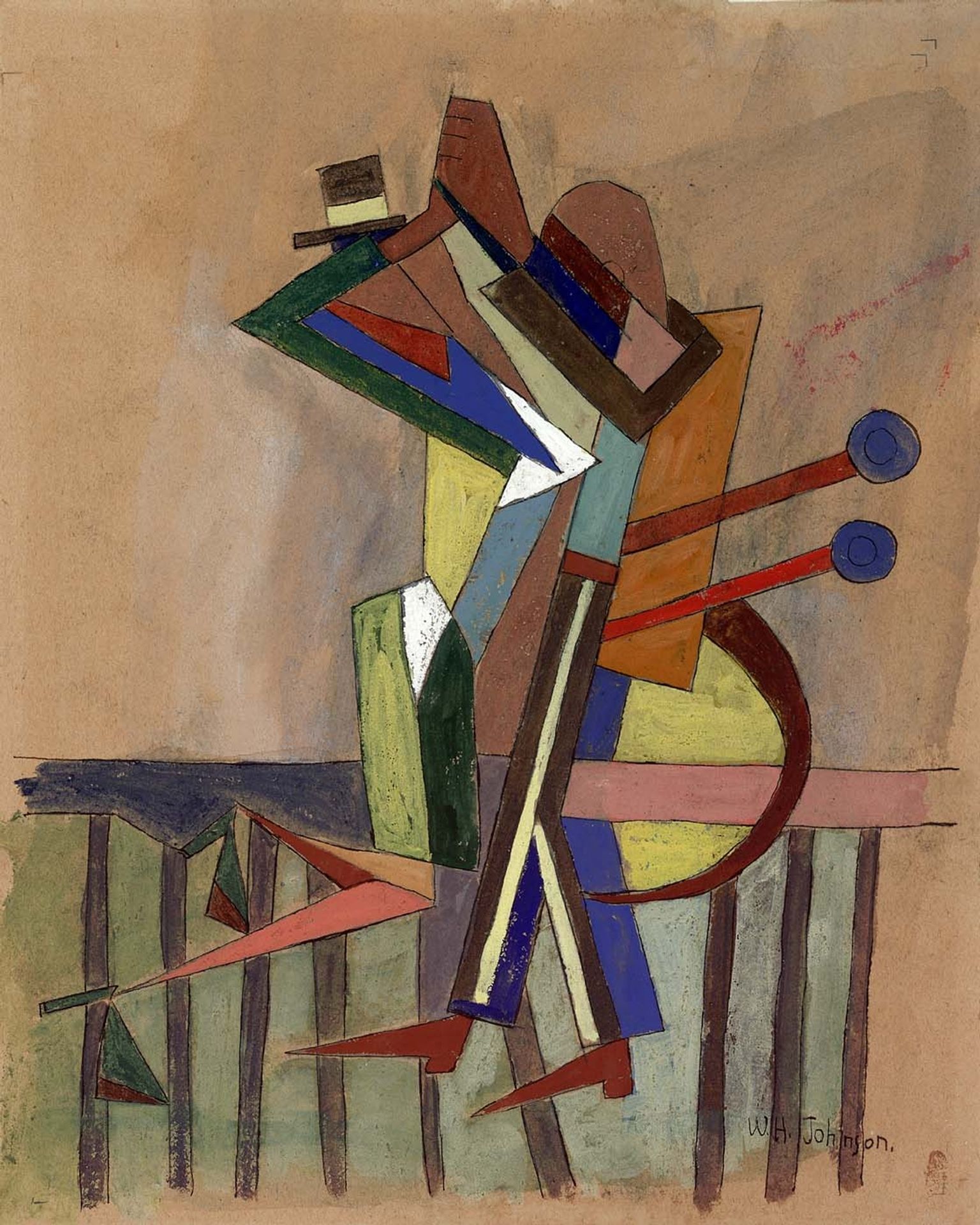 Jitterbugs (IV) by William H. Johnson