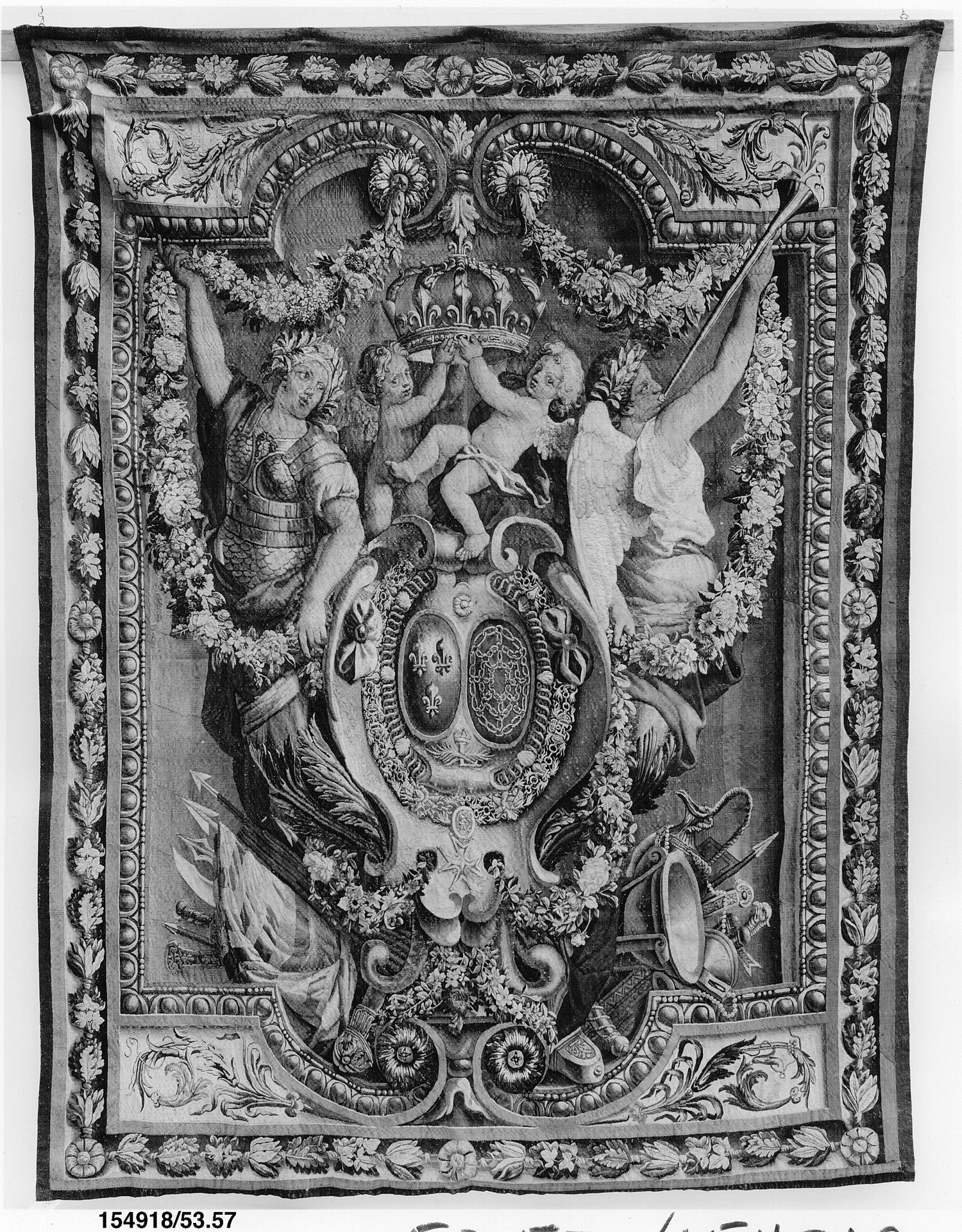 Portière des Renommées by Manufacture Nationale des Gobelins