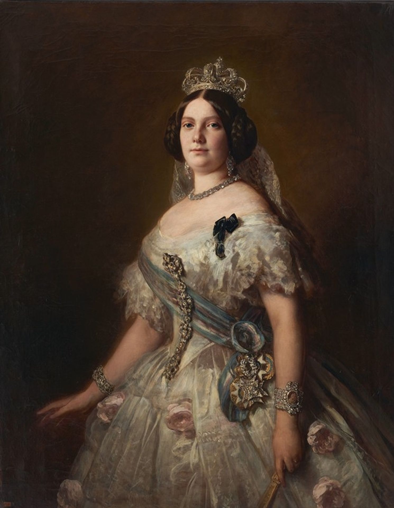 Isabella, Queen of Spain by Franz Xaver Winterhalter