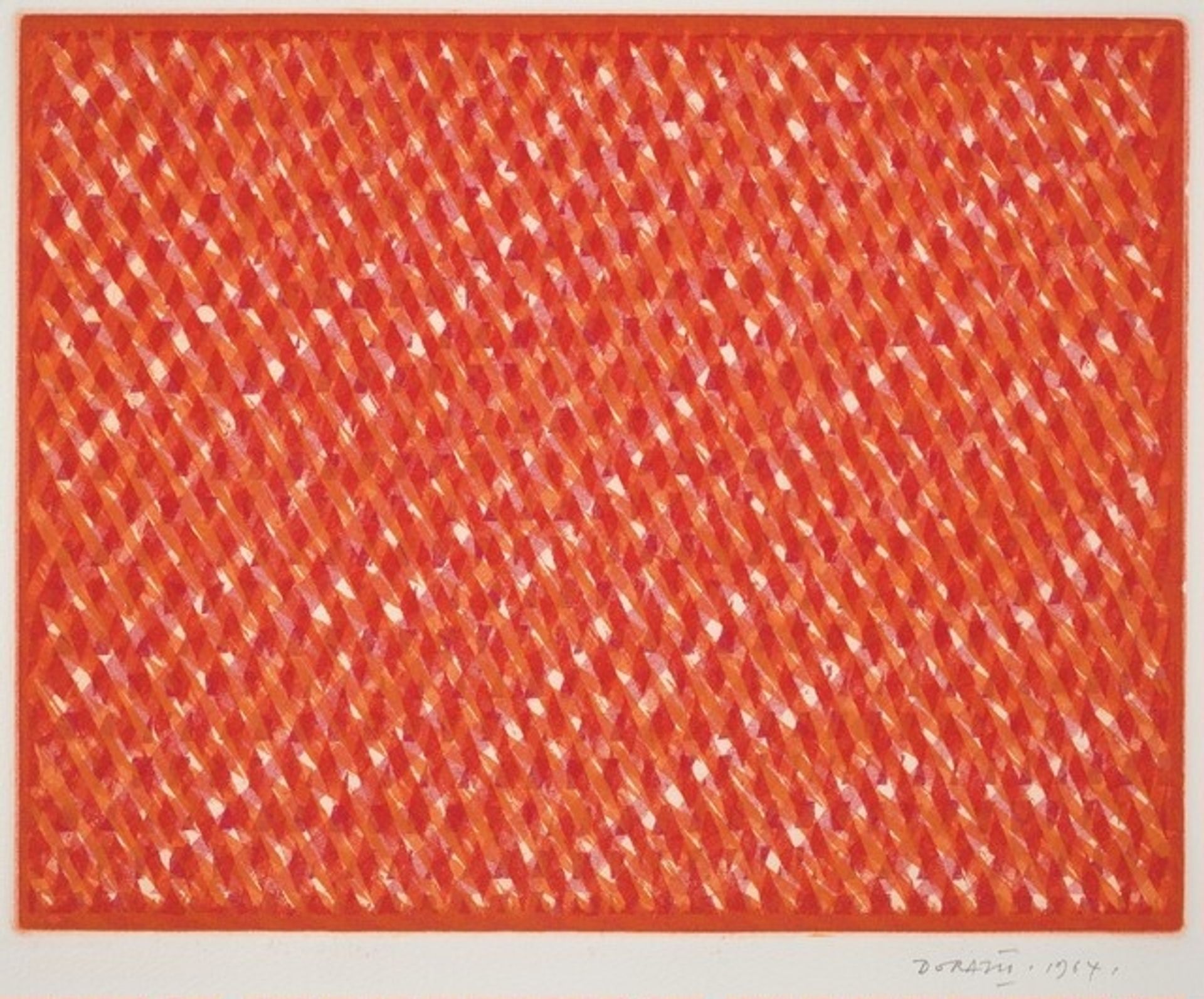 JND (Just Noticeable Difference) by Piero Dorazio