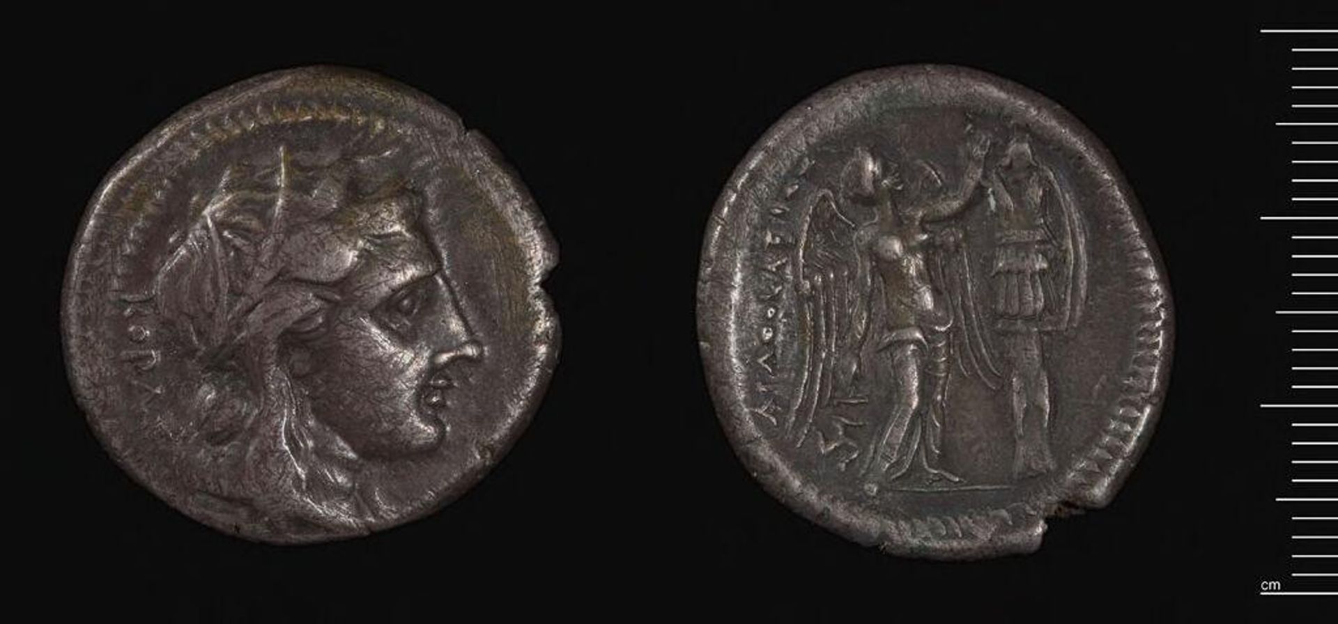 Tetradrachm of Agathokles,Tyrant of Syracuse by Agathokles of Syracuse