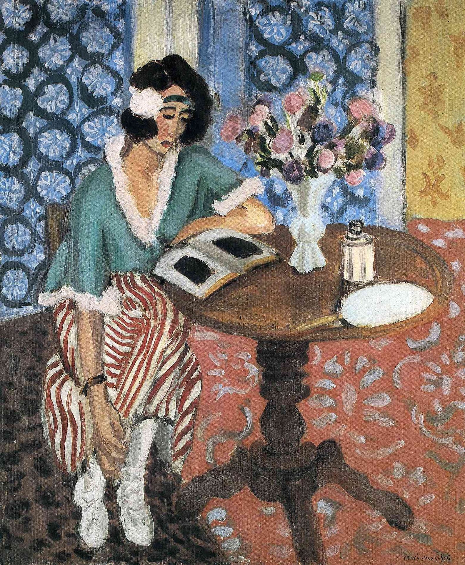 Woman Reading by Henri Matisse