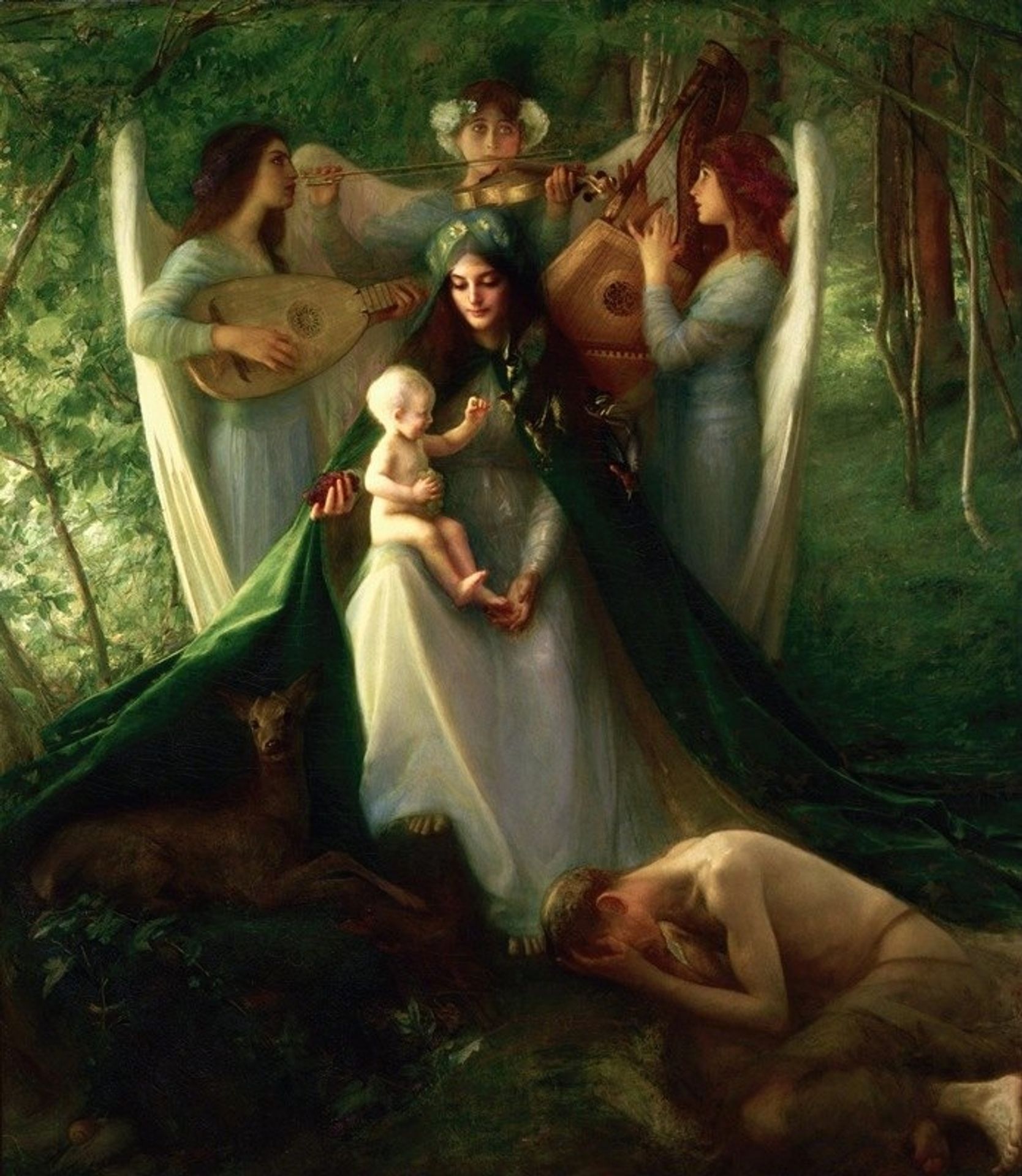 Consolatrix Afflictorium by Pascal-Adolphe-Jean Dagnan-Bouveret