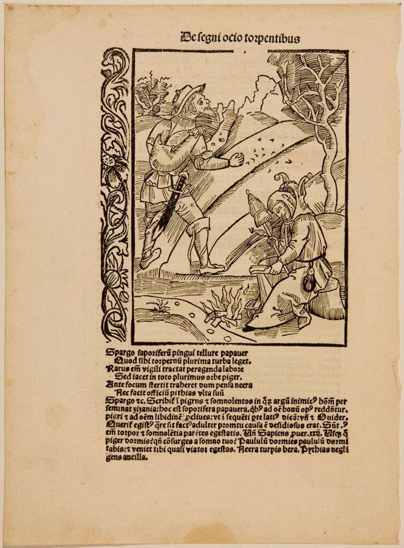 Illustration from Brant, Navis Stultifera by Anonymous