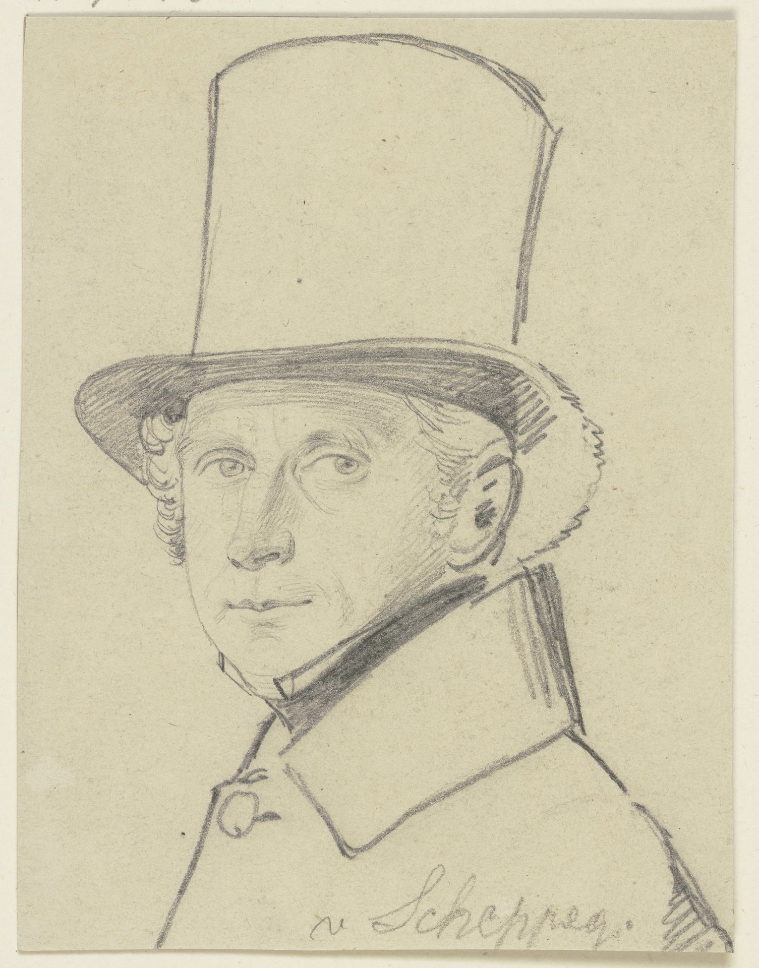 Portrait of Scheppeg by Carl Hoff
