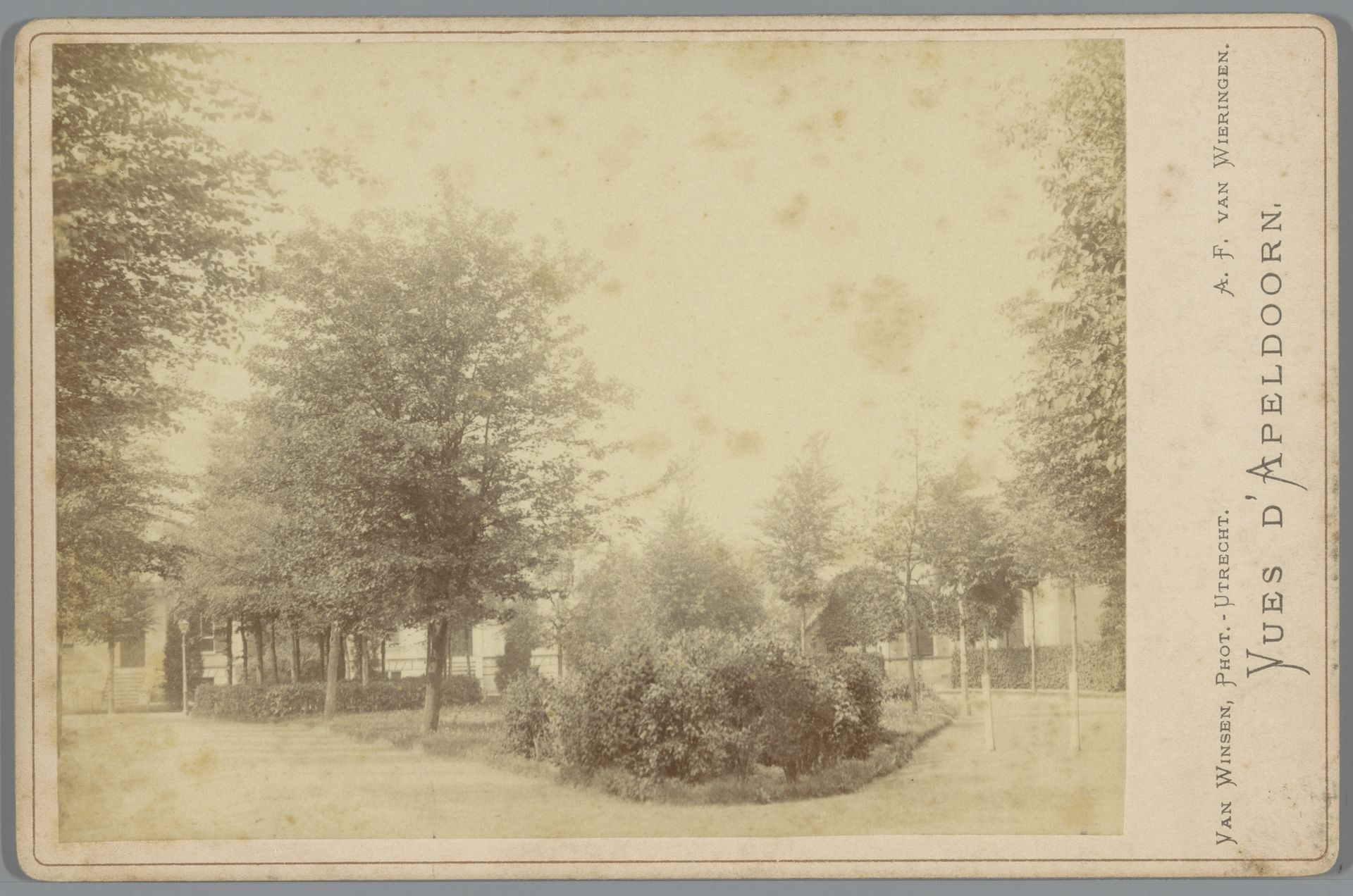 Sophiapark in Apeldoorn by Jean Jacques Antoine van Winsen