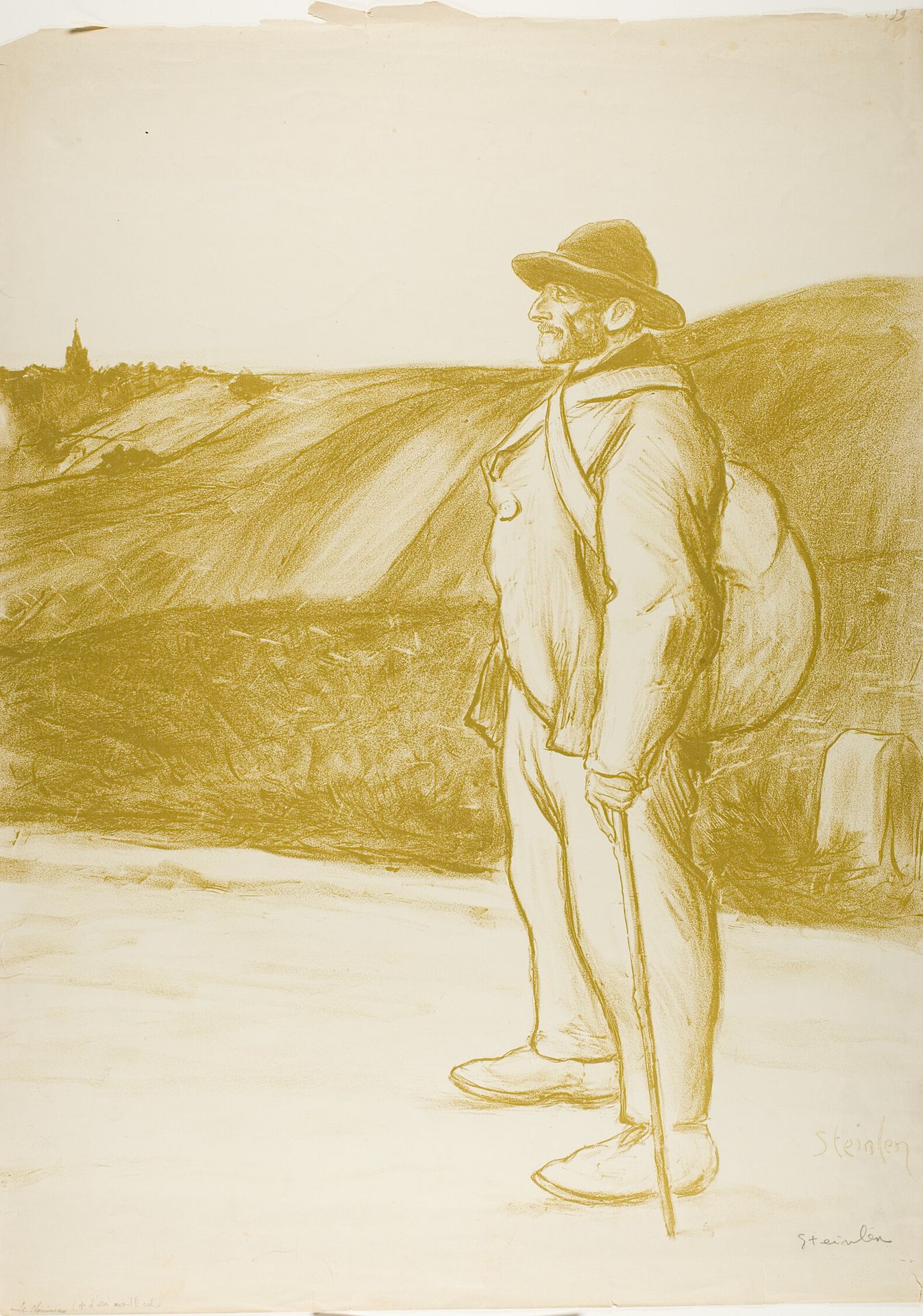 The Tramp by Théophile Alexandre Steinlen