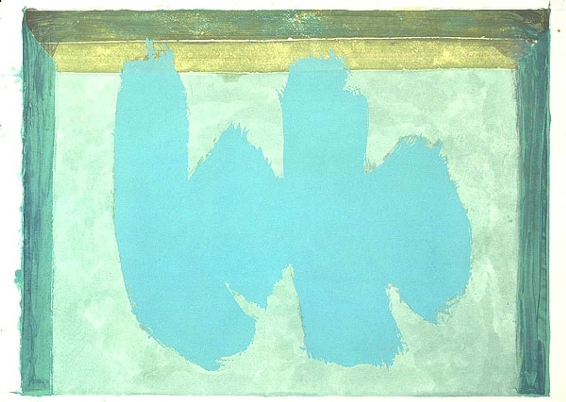 Blue Elegy by Robert Motherwell