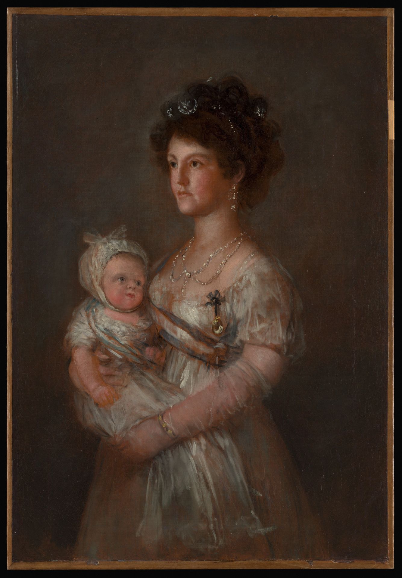 Infanta María Luisa (1782–1824) and Her Son Carlos Luis (1799–1883) by Francisco de Goya