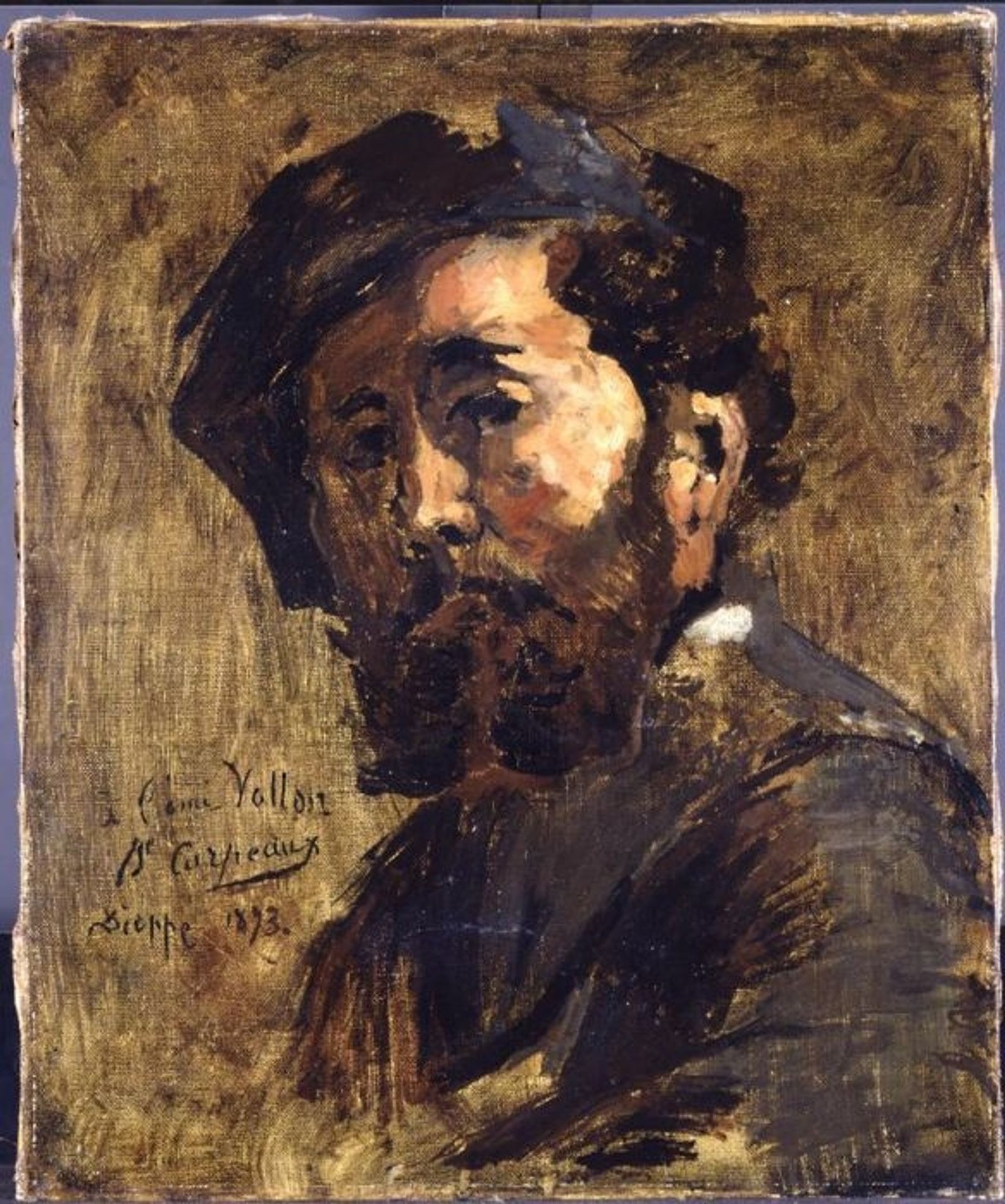 Portrait of Antoine Vollon by Jean-Baptiste Carpeaux