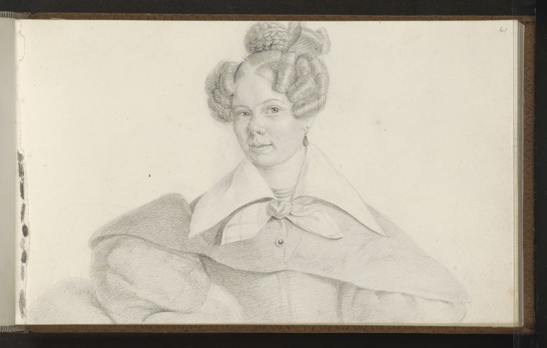Portret van Apolonia Wilhelmina Spakler by Christian Heinrich Gottlieb Steuerwald