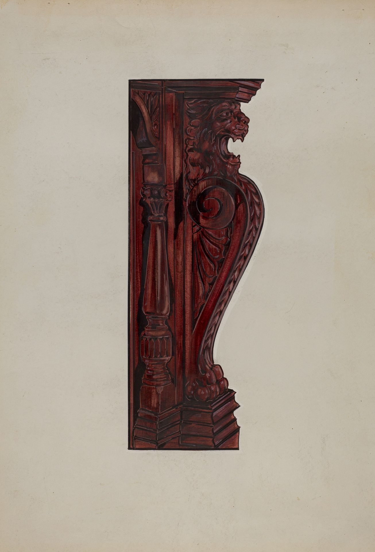 Mantel Detail by Sebastian Simonet