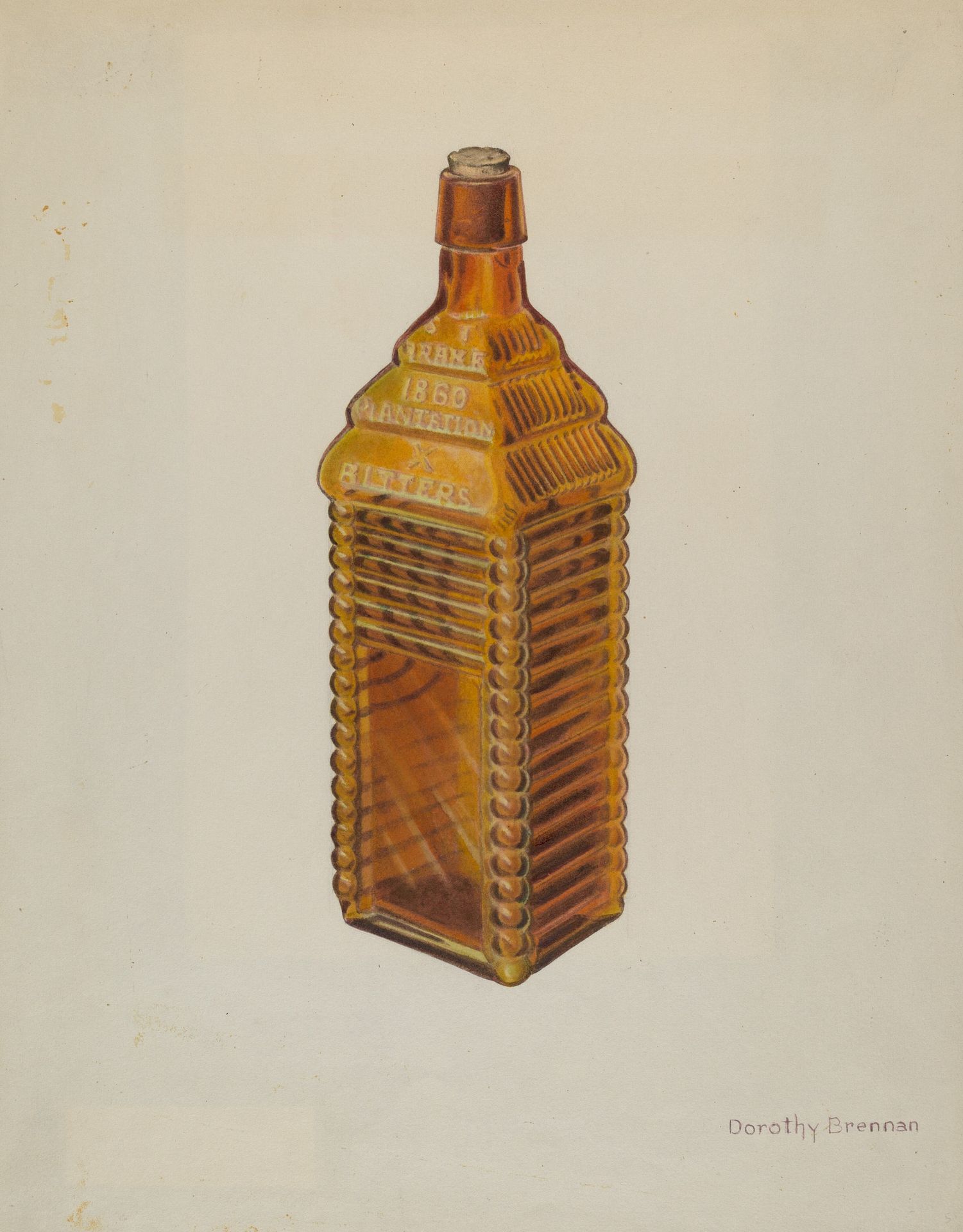 Bitters Bottle by Dorothy Brennan