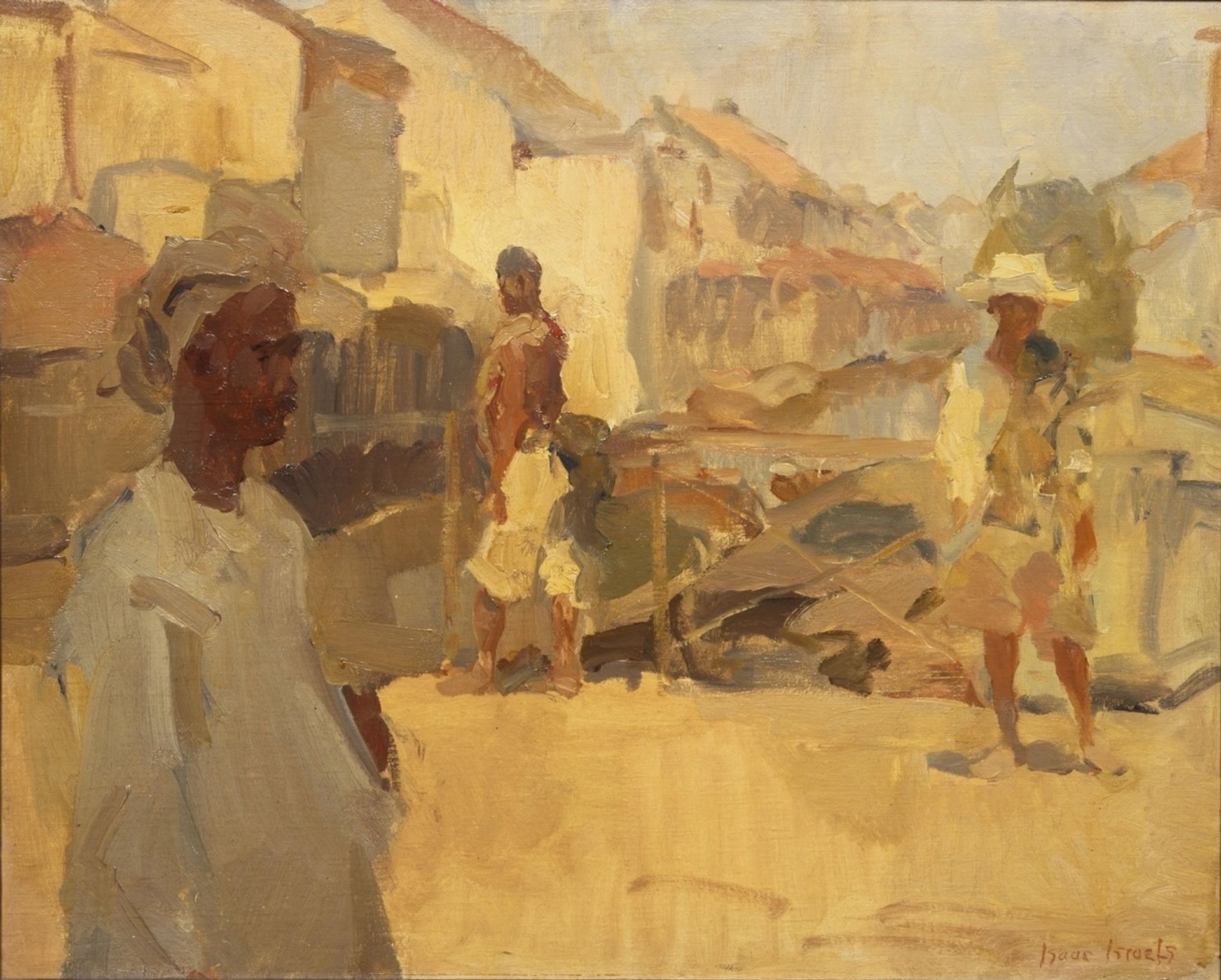 Street in Batavia by Isaac Israels