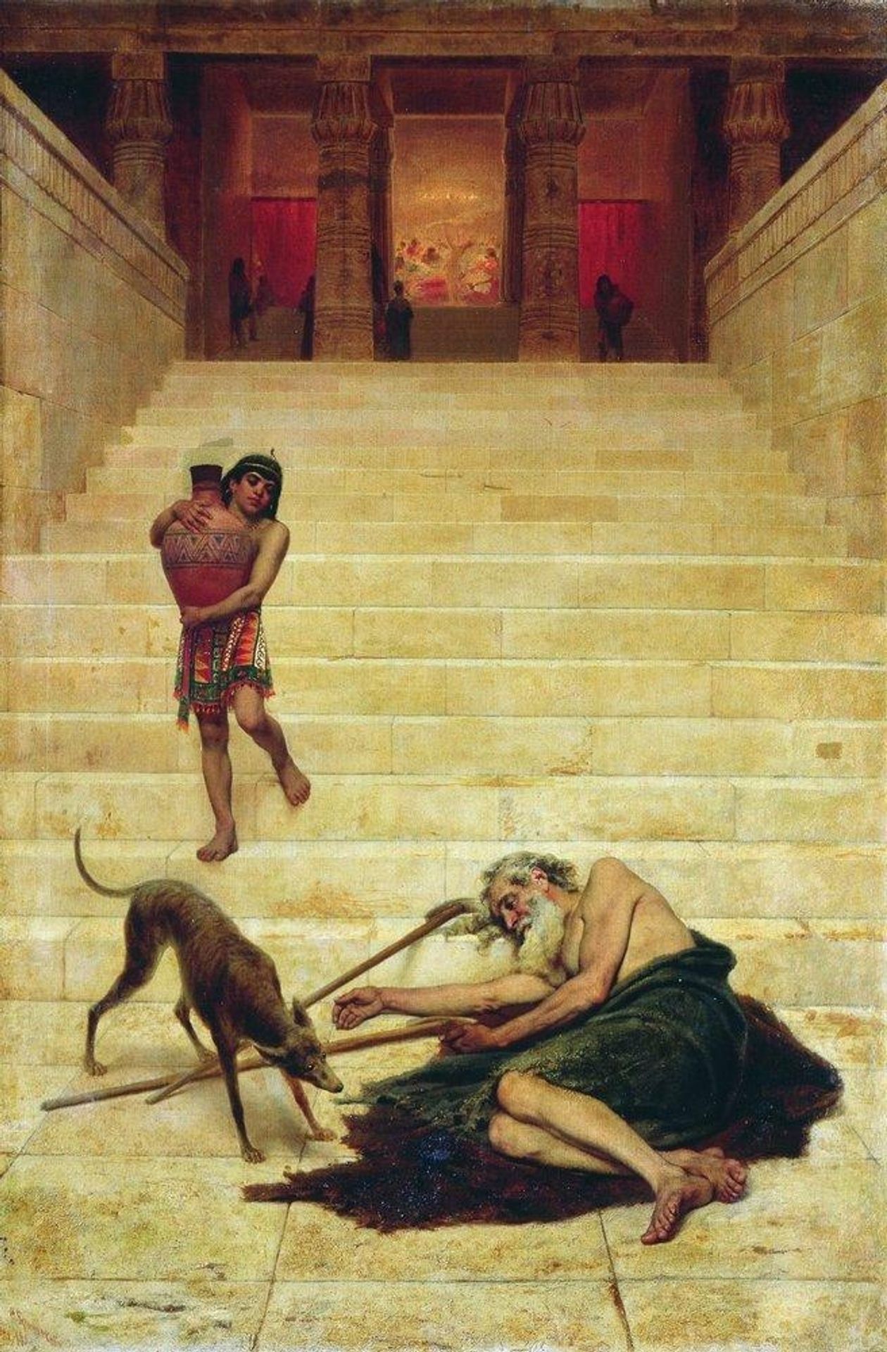 Parable of Lazarus by Fyodor Bronnikov
