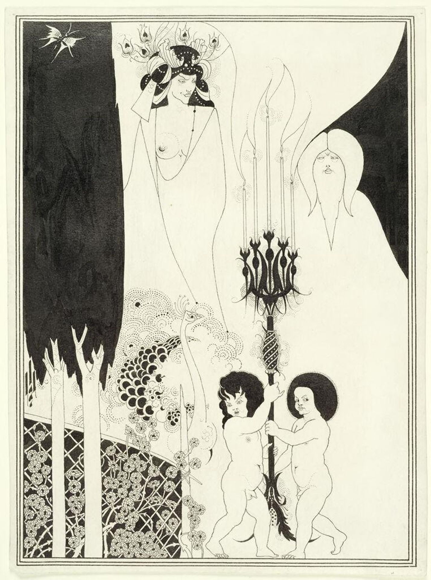 The Eyes of Herod by Aubrey Vincent Beardsley