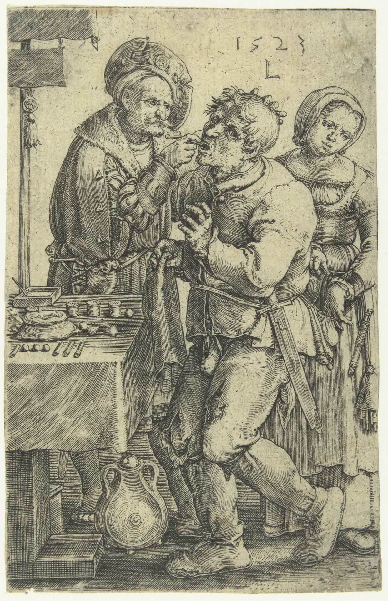De tandarts by Lucas van Leyden