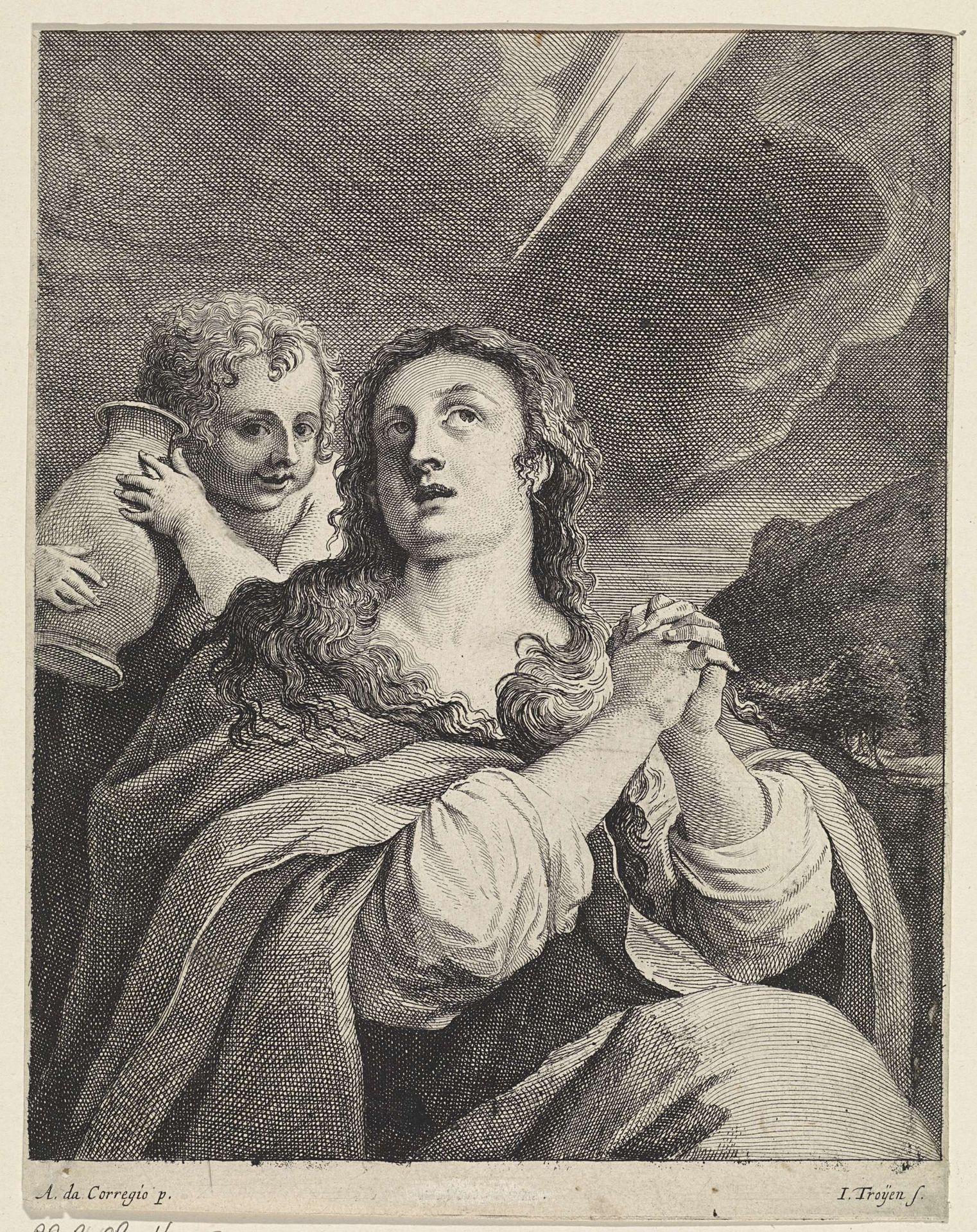Maria Magdalena by Jan van Troyen