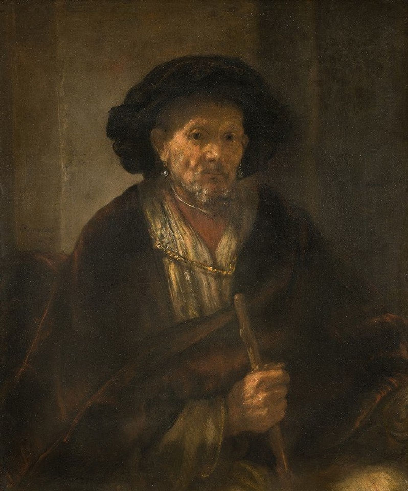 Portrait of an Old Man by Rembrandt van Rijn