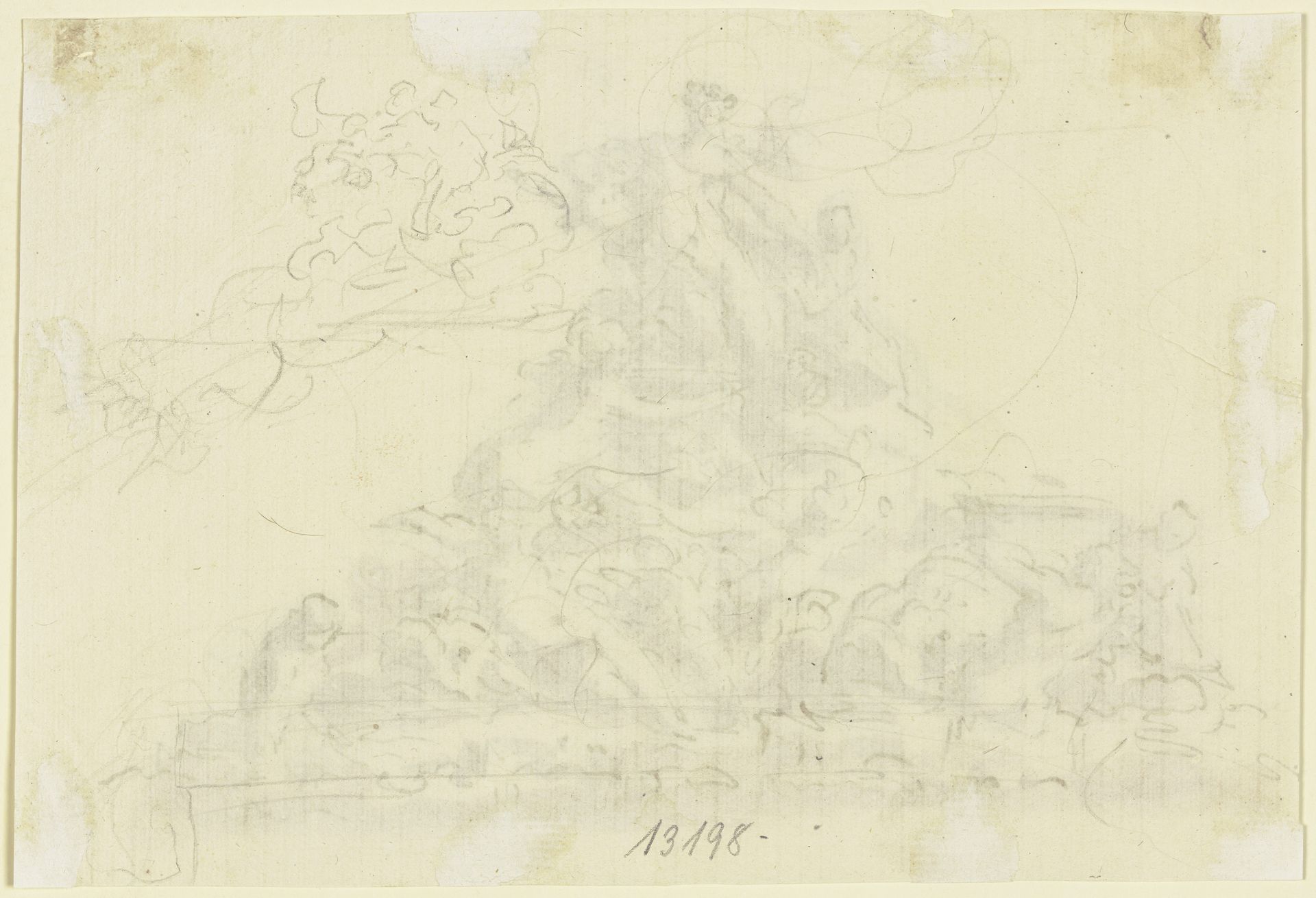 Sketch by Gaspare Diziani