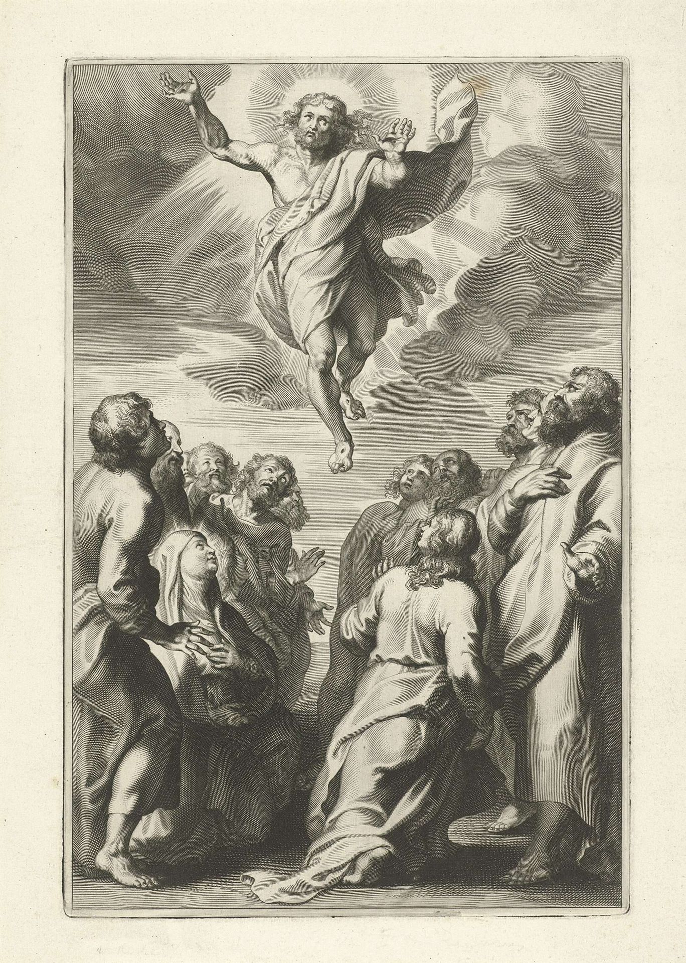 Hemelvaart van Christus by Anonymous