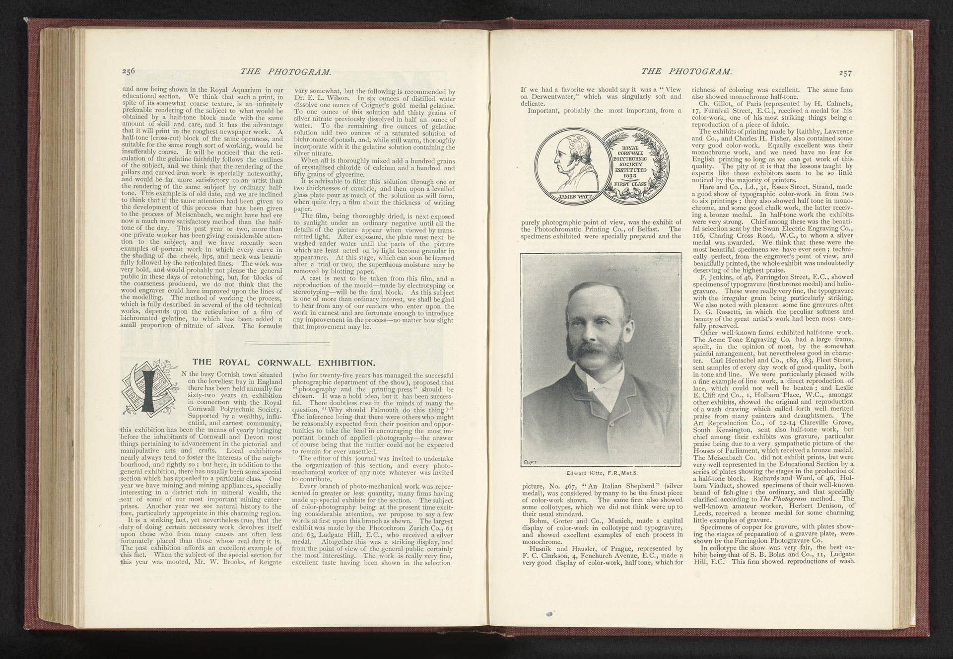 Portret van Edward Kitto by Anonymous