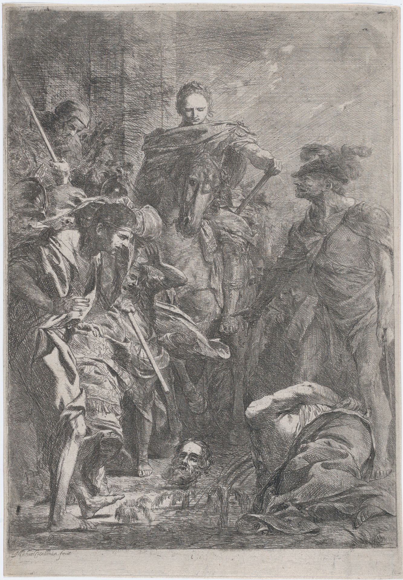 The Beheading of St. Paul by Michael Lucas Leopold Willmann