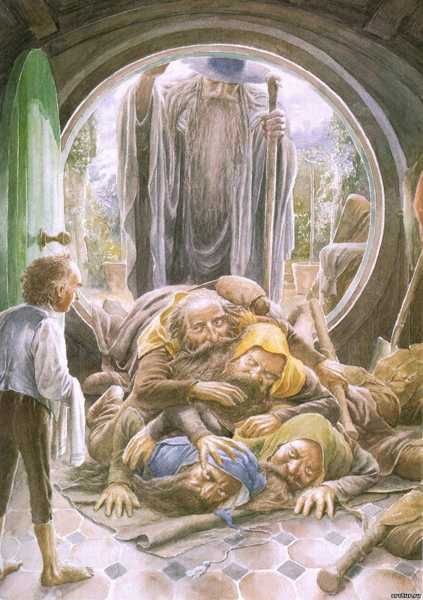 An Unexpected Party by Alan Lee
