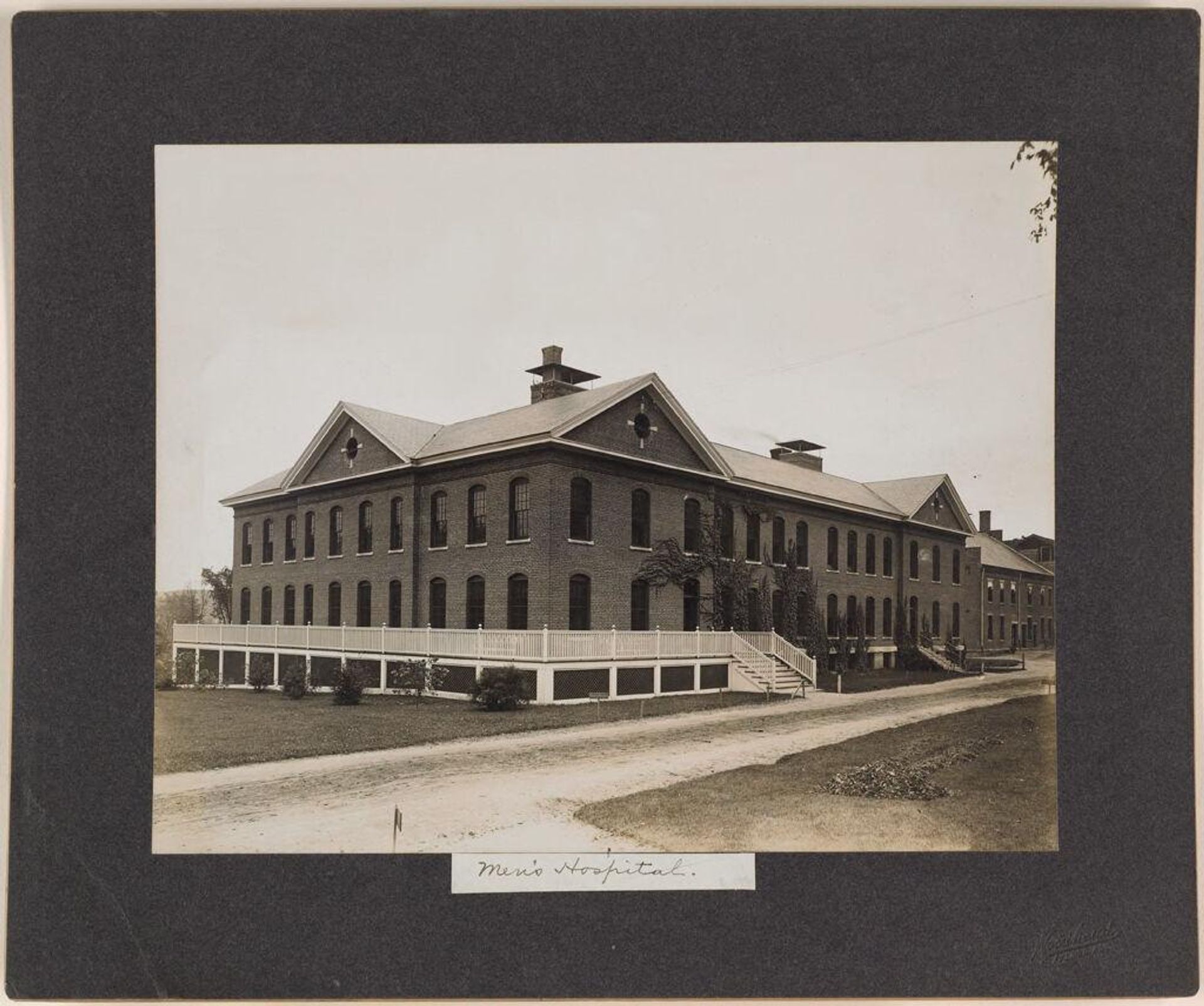 Defectives, Epileptics: United States. Massachusetts. Palmer. State Hospital for Epileptics: Men's Hospital. by Woodhead Studio