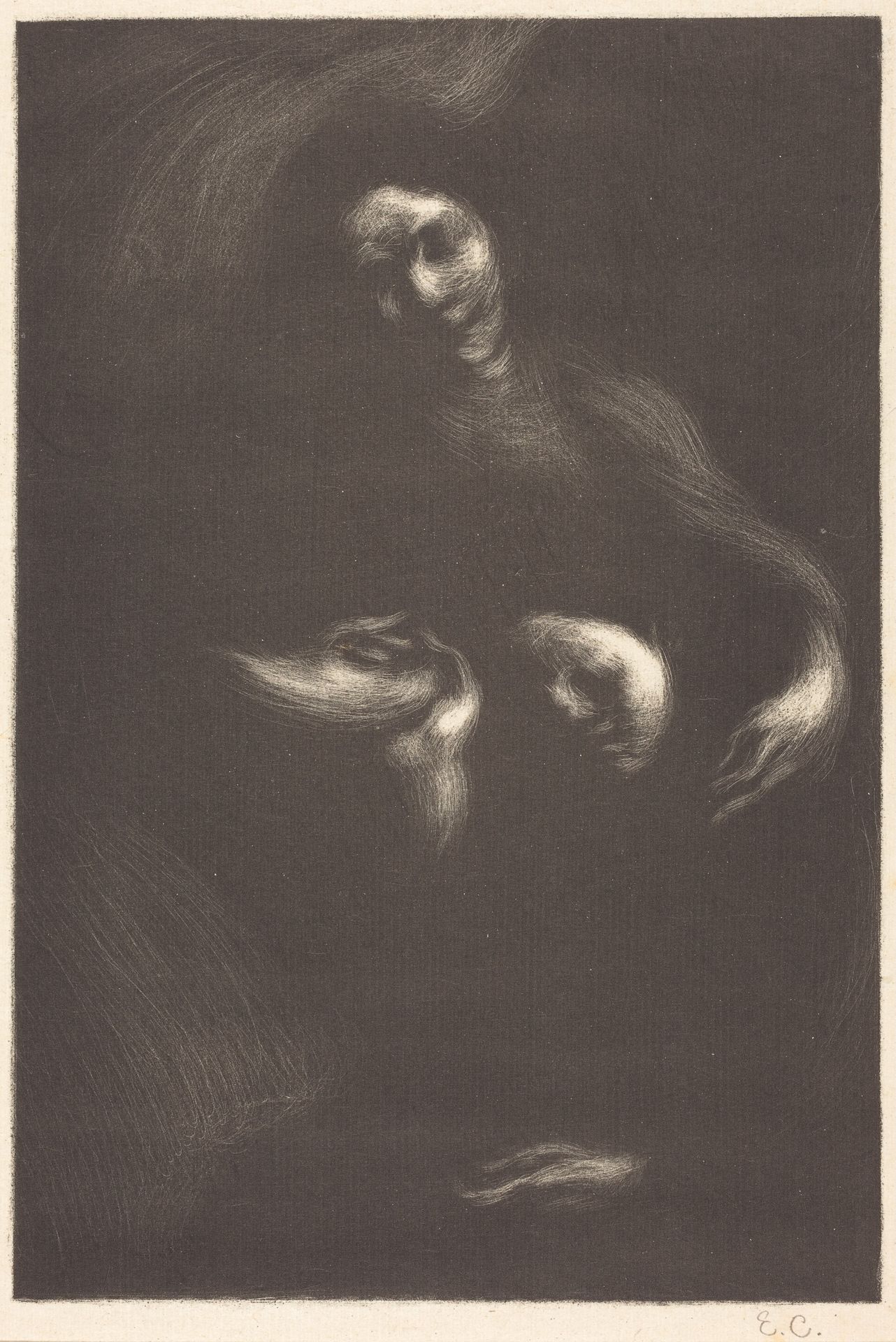 Hommage à Tolstoï by Eugene Carriere