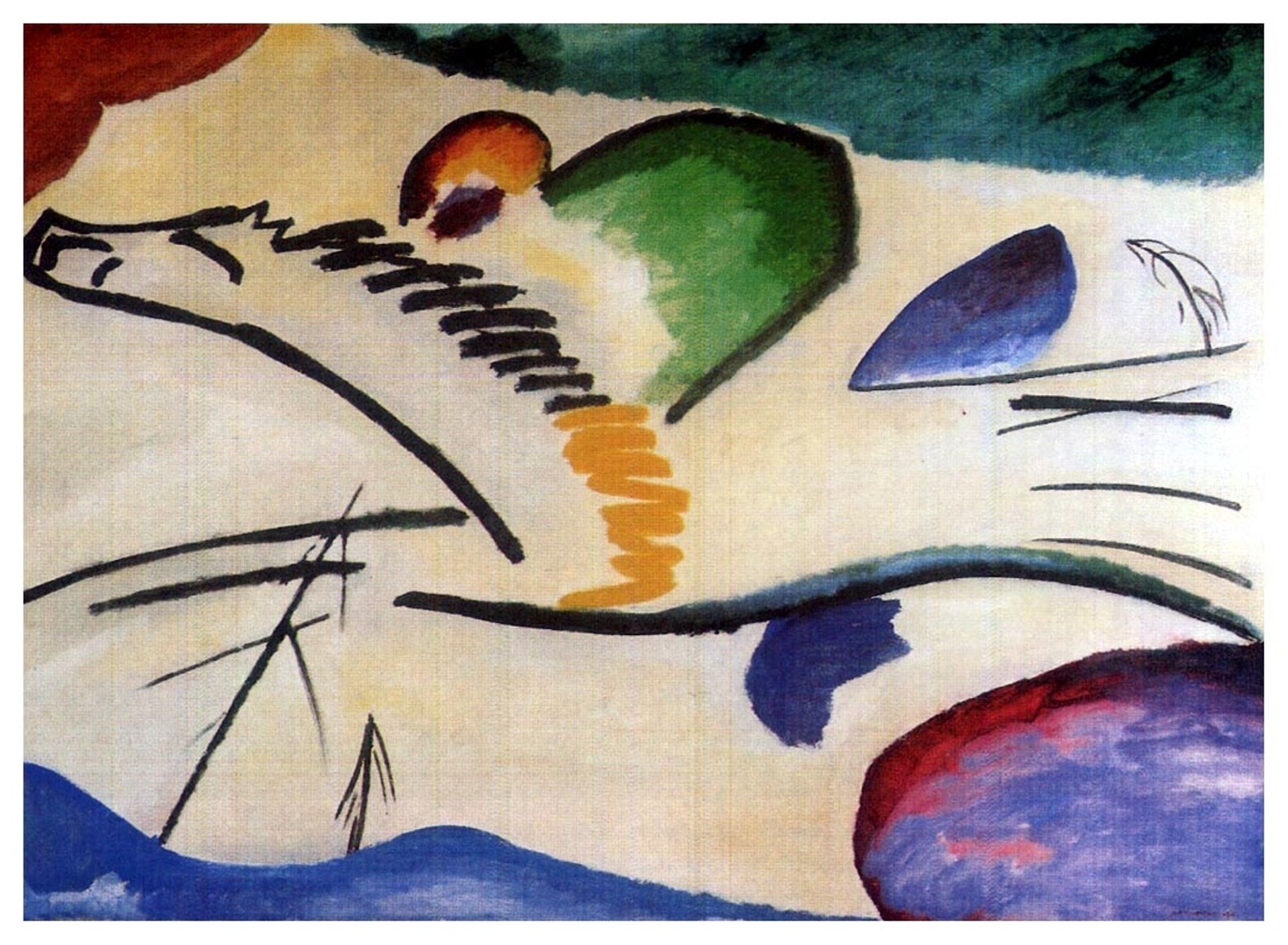 Lyrical (Lyrics) by Wassily Kandinsky