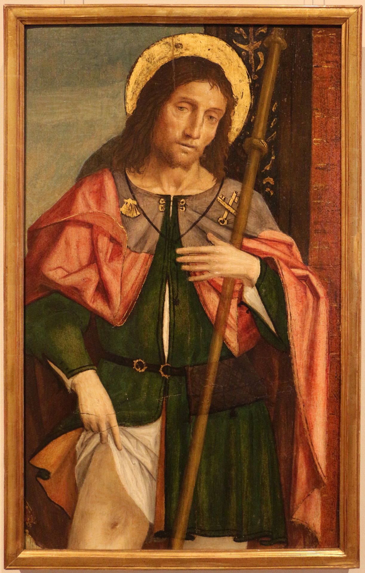 San Rocco by Ambrogio Bergognone