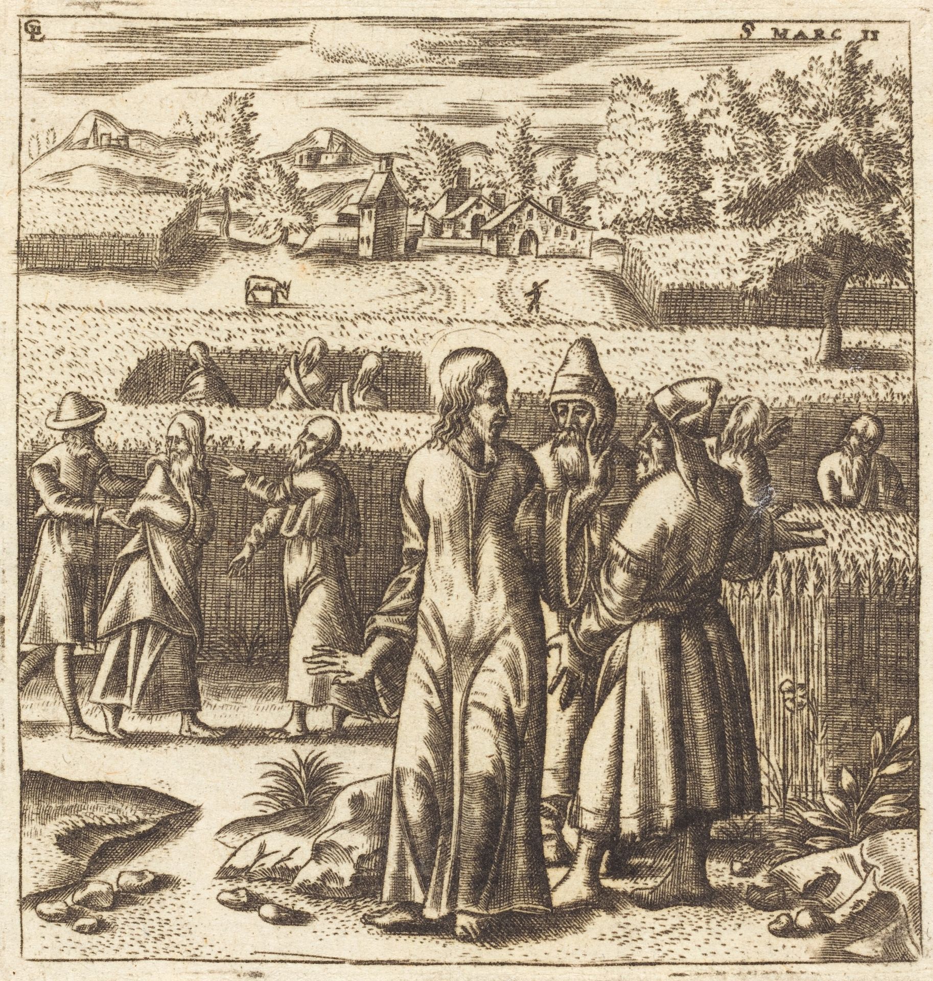 Christ and the Sabbath Laws by Léonard Gaultier