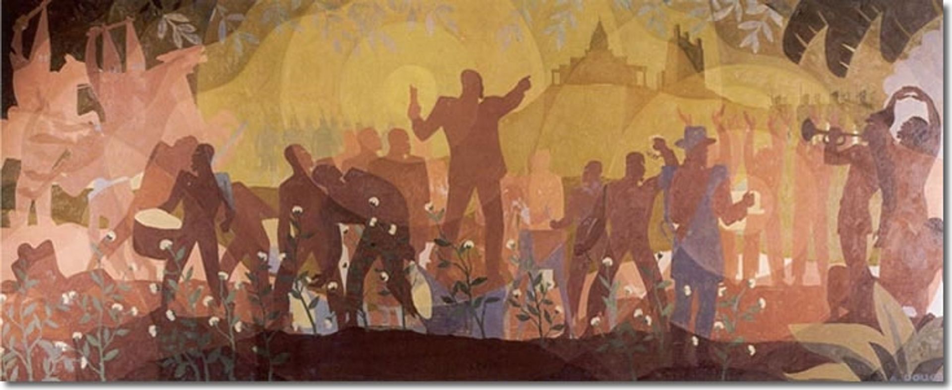 From Slavery Through Reconstruction by Aaron Douglas