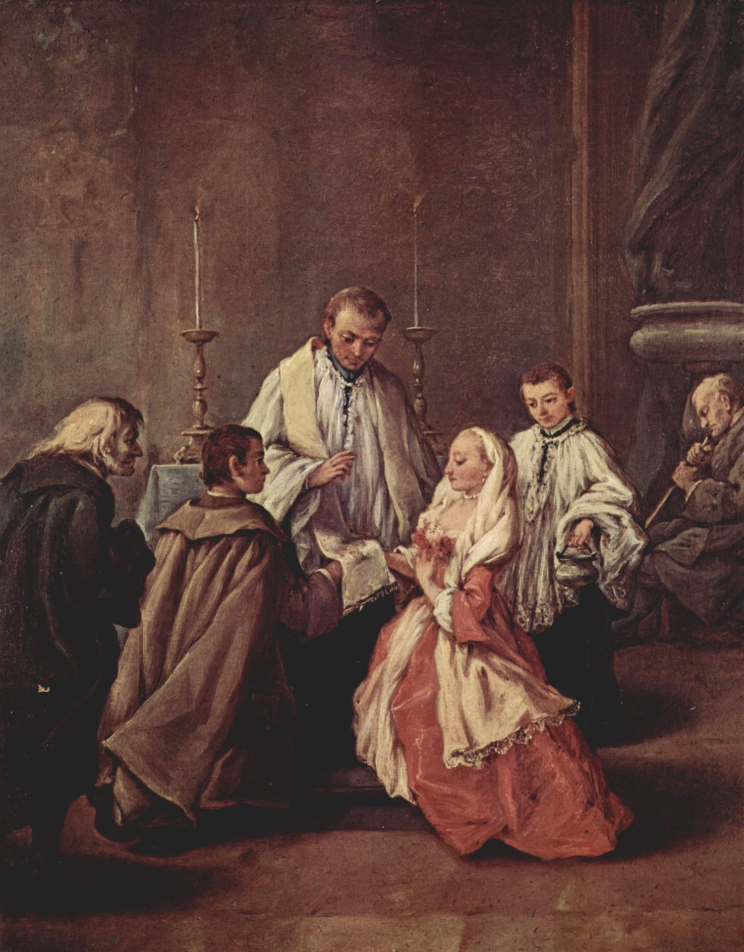 The Sacrament Of Marriage by Pietro Longhi