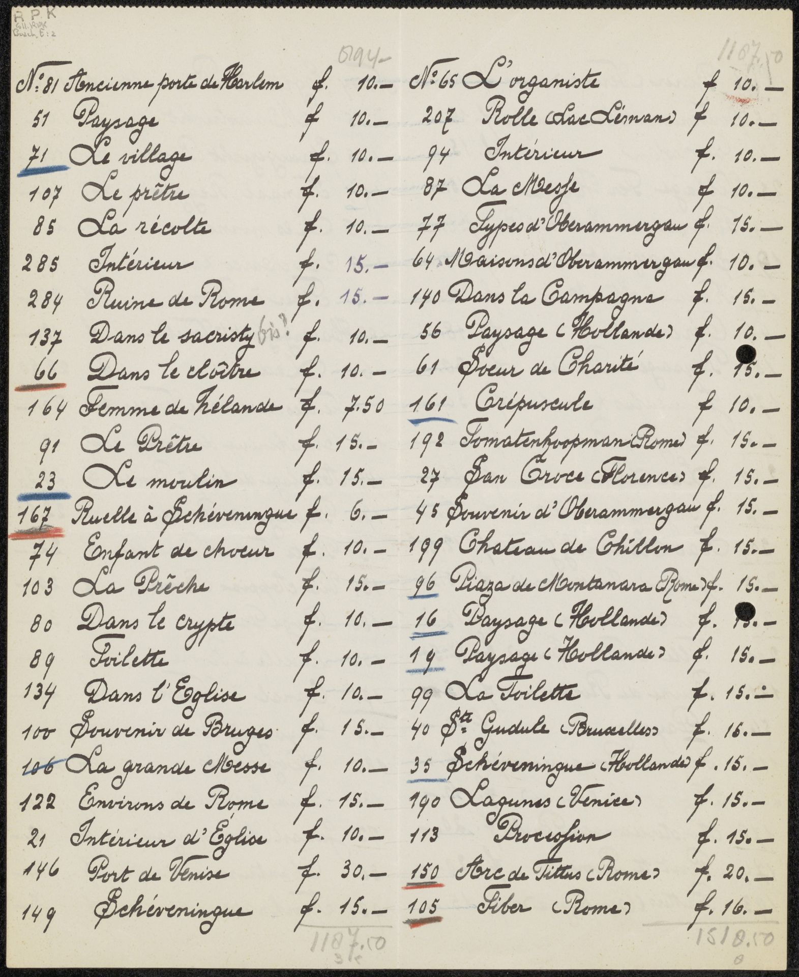 Prijslijst van het grafische werk van Etienne Bosch by Etienne Bosch