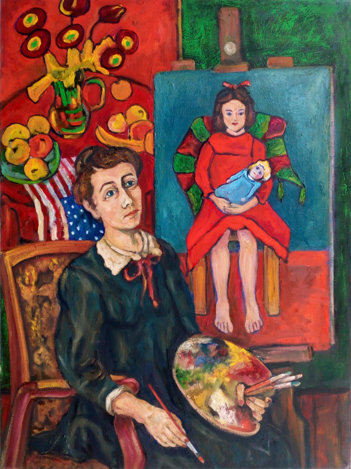 Gabriele Munter by Andrey Allakhverdov