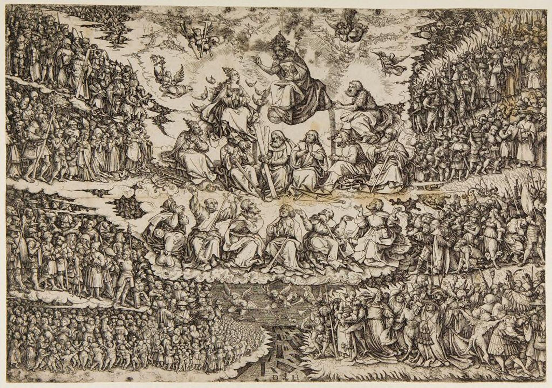 The Last Judgment by Daniel Hopfer