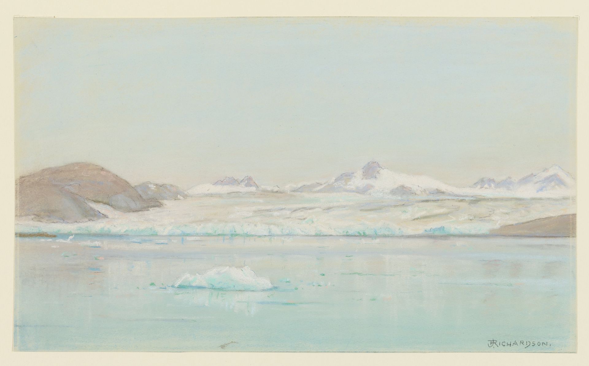 Morning at Muir Glacier by Theodore J. Richardson