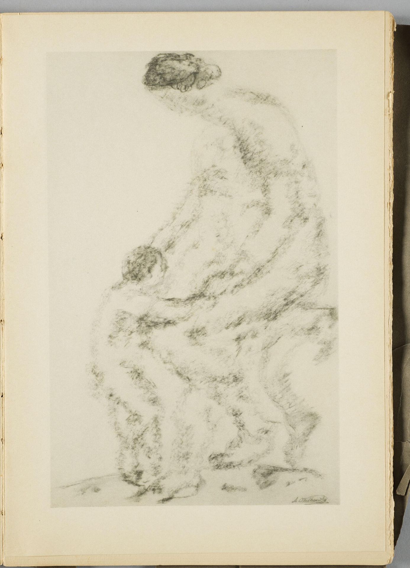 Mother and Child by Abraham Walkowitz