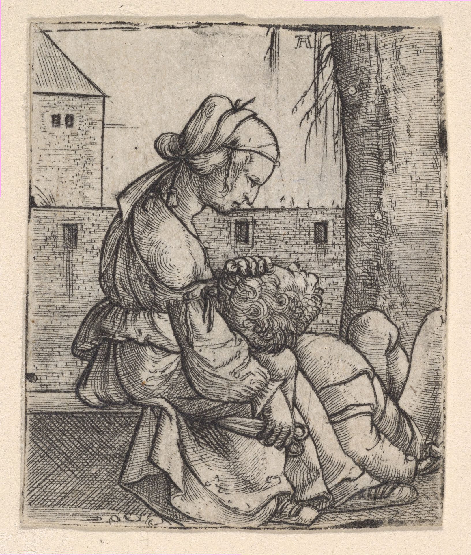 Samson and Delilah by Albrecht Altdorfer