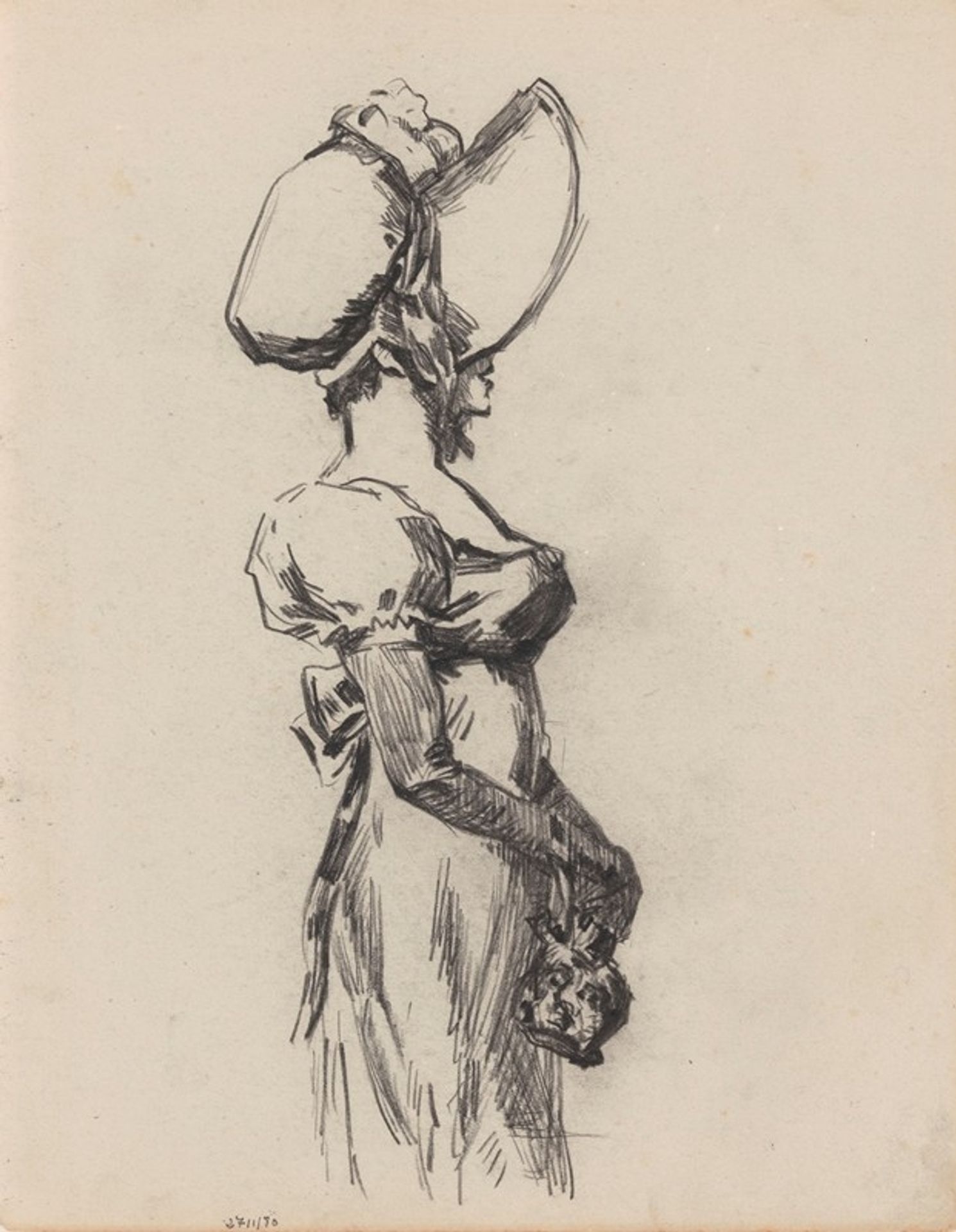Woman in a Hat by James Ensor