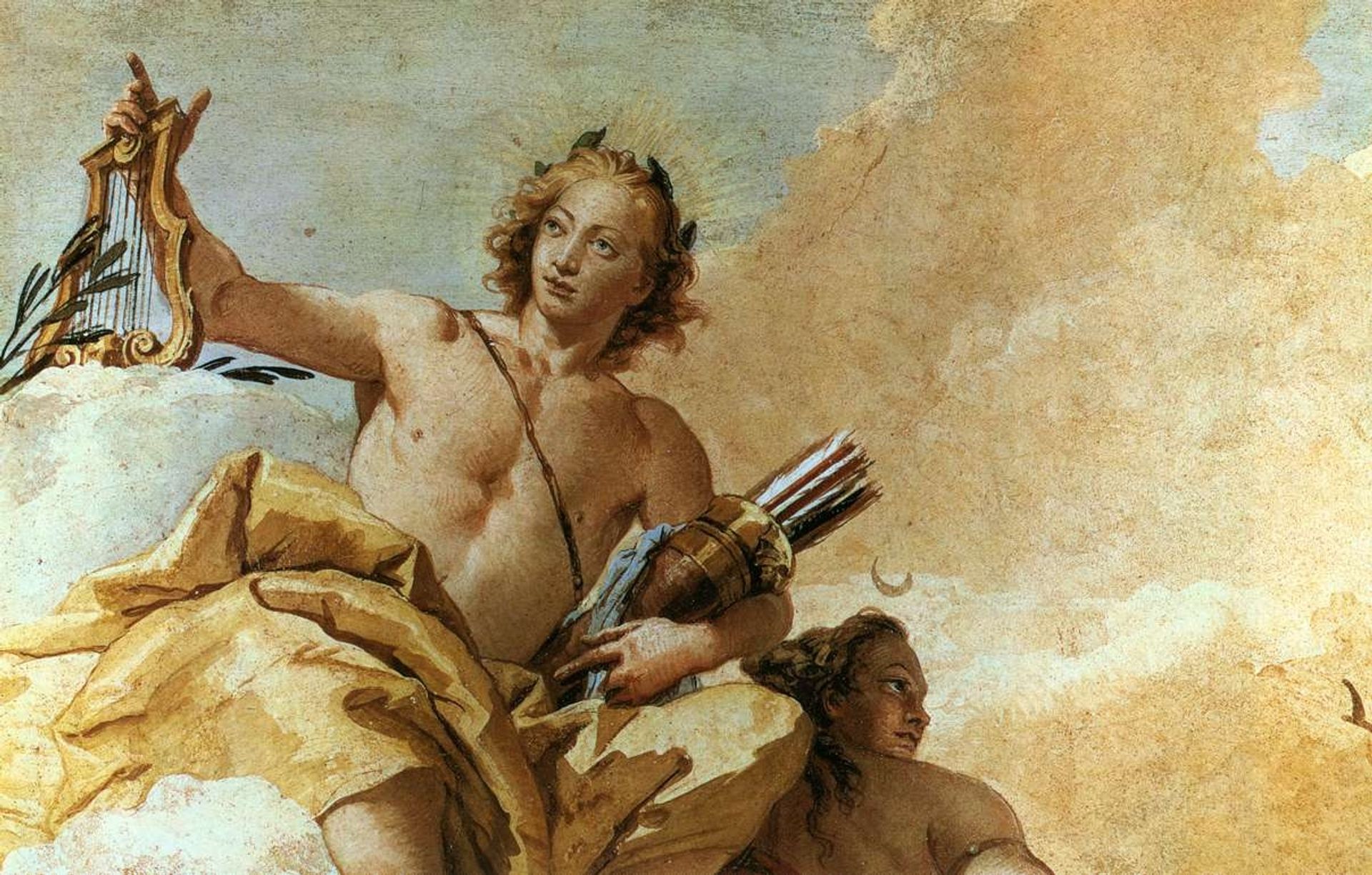 Apollo and Diana by Giovanni Battista Tiepolo