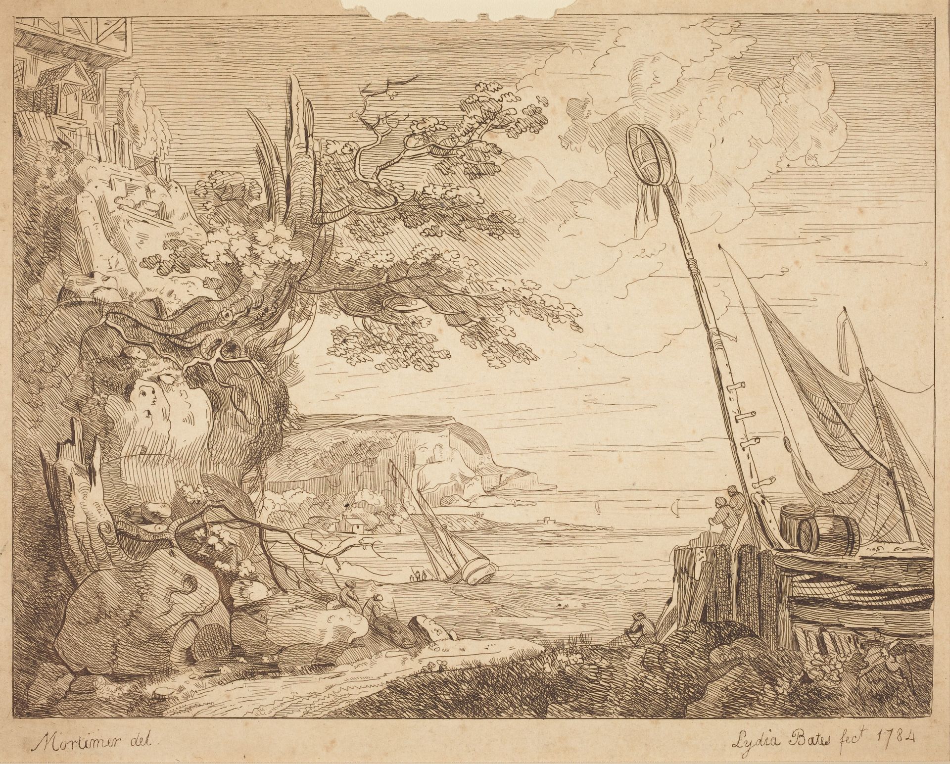 Coast Scene by Lydia Bates